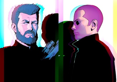 Новые иллюстрации персонажей «Призрака в доспехах SAC_2045» от российского художника Ильи Кувшинова