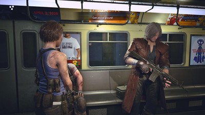 Полудемон и верный напарник придут на помощь: Моддер добавил Данте и Криса Редфилда в ремейк Resident Evil 3