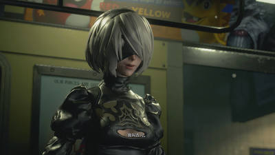 Сексуальная девушка-андроид против орд зомби - моддеры добавили 2B из Nier: Automata в демку ремейка Resident Evil 3