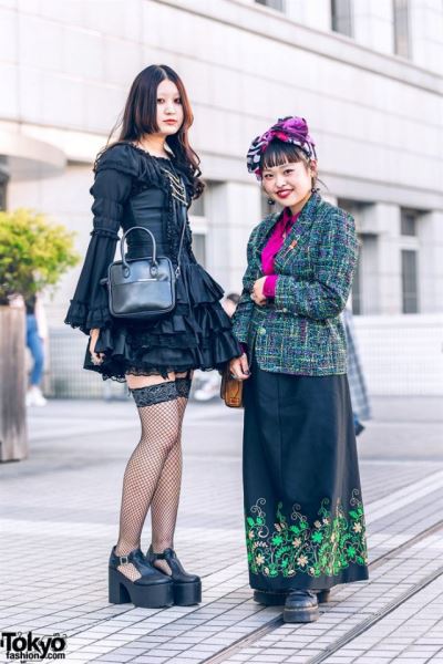 Модники и модницы на улицах Токио (30 фото)